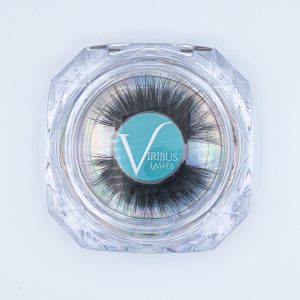 Viribus Faux Mink Strip Lashes in decorative case