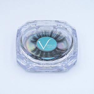 Viribus Faux Mink Strip Lashes in decorative case