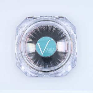 Viribus Faux Mink Strip Lashes in decorative case