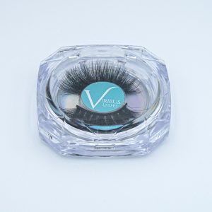 Viribus Faux Mink Strip Lashes in decorative case