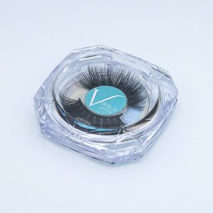 Viribus Faux Mink Strip Lashes in decorative case