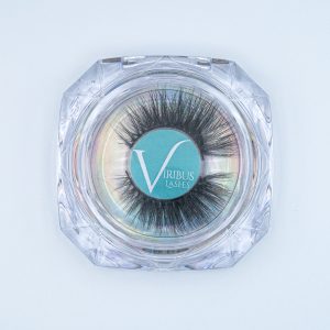 Viribus Faux Mink Strip Lashes in decorative case