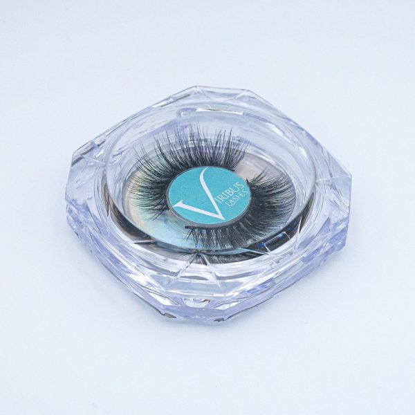 Viribus Faux Mink Strip Lashes in decorative case