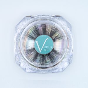 Viribus Faux Mink Strip Lashes in decorative case