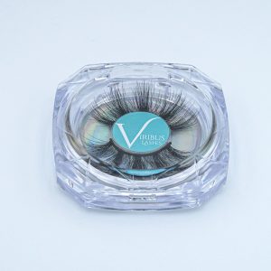 Viribus Faux Mink Strip Lashes in decorative case