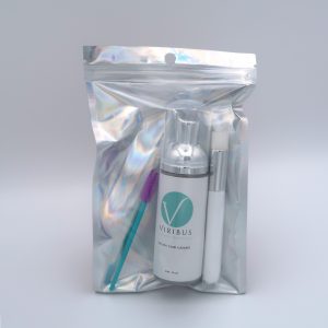 Viribus foam cleanser kit in pakaging