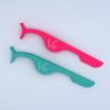 False eyelash tweezers - mint green and hot pink